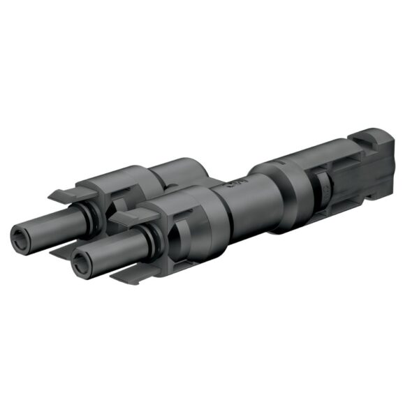 Connecteur male, double panneaux solaires, mc4