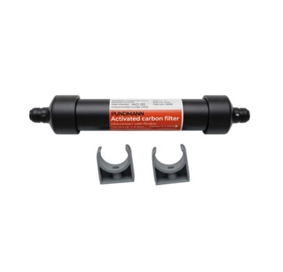 Filtre à charbon actif Pundmann 250 mm pour éliminez le chlore