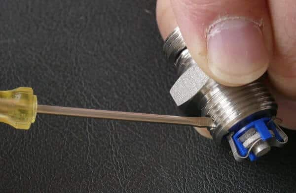 Cellule Electrolyse Tank O3 10 TOURNEVIS, cellule tank O3