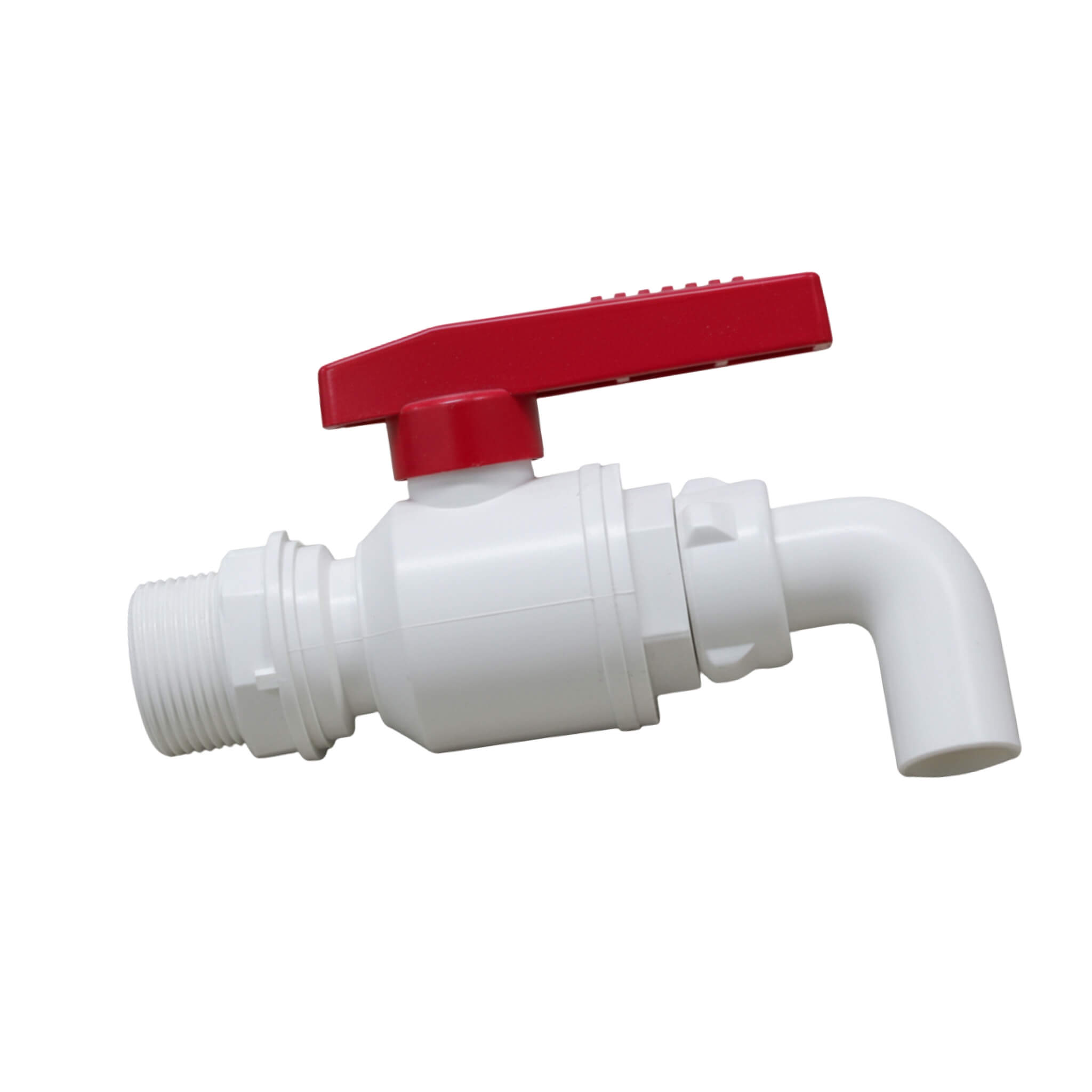 Robinet de Vidange Sortie Coudée 25 mm Somatherm For You 2 Robinet coudé 25 mm pour évacuation facile des réservoirs eau