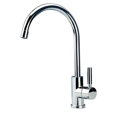 Robinet mitigeur Reich Trend S chromé col de cygne avec contacteur étanche IP67