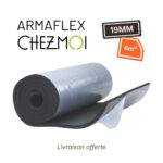 Rouleau d'Armaflex Chez Moi 19mm autocollant, isolant thermique à cellules fermées pour van et fourgon aménagé