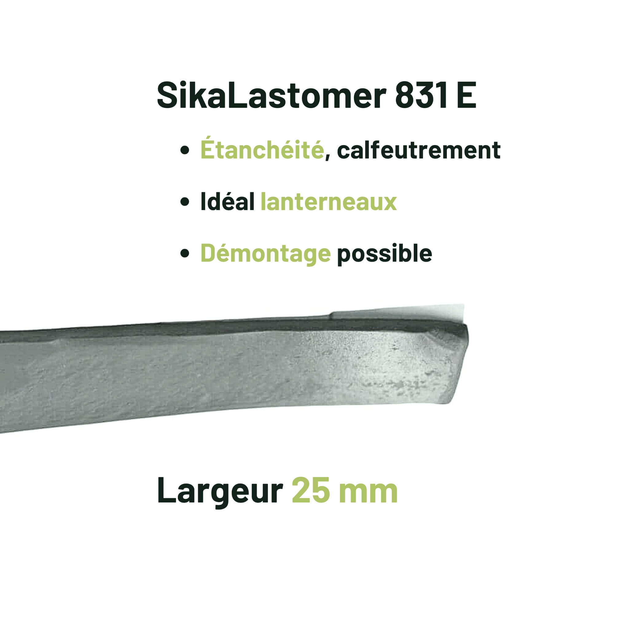 SikaLastomer 831-E 25mm 2 Sika, 831E 25mm