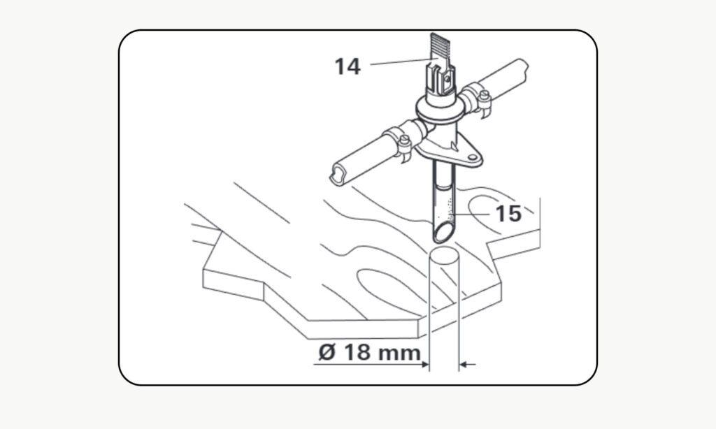 Illustration schematique du Kit de distribution ABO Connexion TB