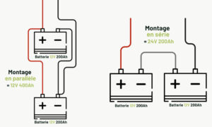 Batterie Lithium 200A Compact Energie Mobile 3 Schema montage batterie 200A