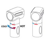 Schéma réglage température Saturn Osculati inox