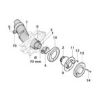 Schema explication de la Pièce extérieure de cheminée Truma WK blanc crème