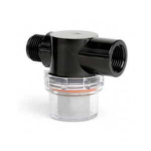 Filtre crépine Shurflo twist-on 1/2" avec bol transparent pour pompe à eau