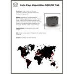Traceur GPS Squiddy Track avec service disponible selon les pays