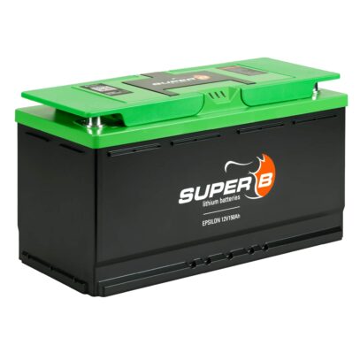 Batterie lithium connectée Super B Epsilon 150Ah avec écran en option