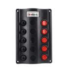 Tableau électrique Osculati WAVE 5 interrupteurs + voltmetre gestion 12V van aménagé