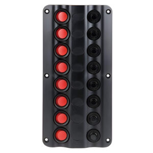 Tableau électrique Osculati WAVE 8 interrupteurs gestion 12V van aménagé