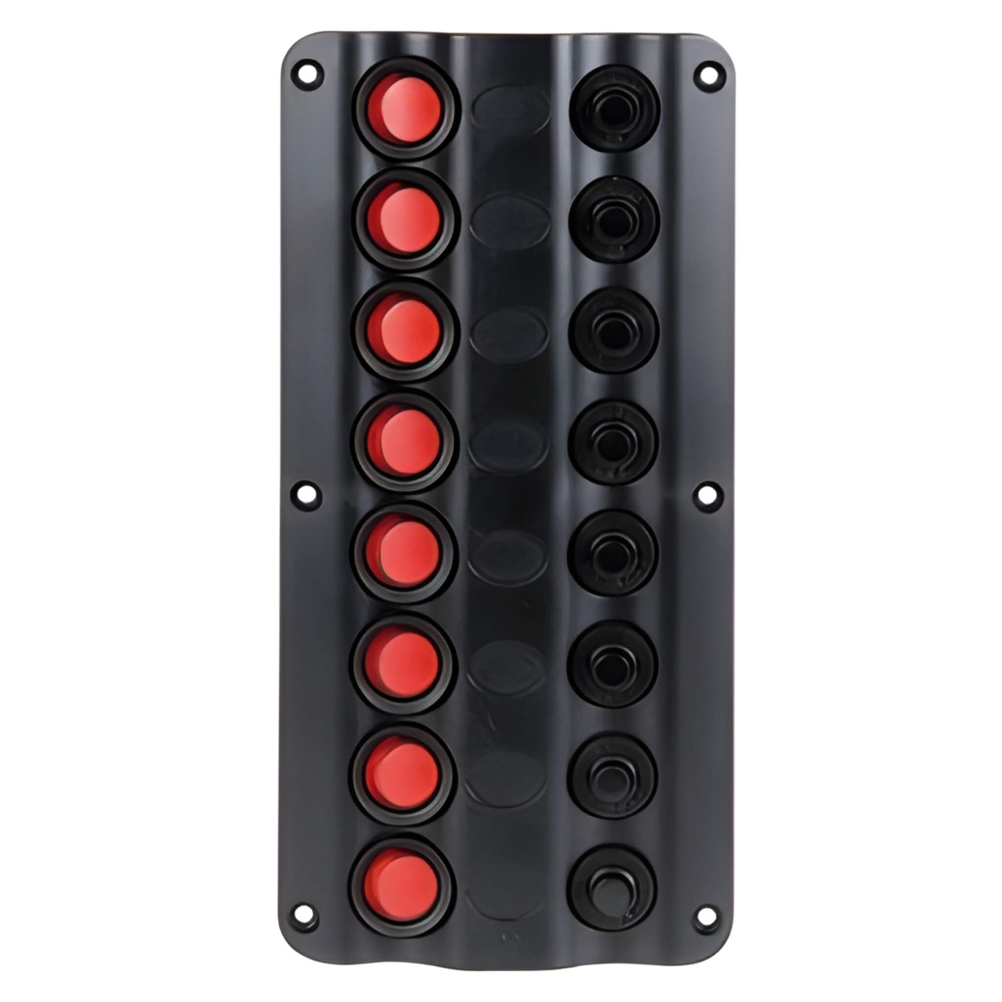 Osculati Tableau électrique WAVE 8 interrupteurs 1 Tableau électrique Osculati WAVE 8 interrupteurs gestion 12V van aménagé