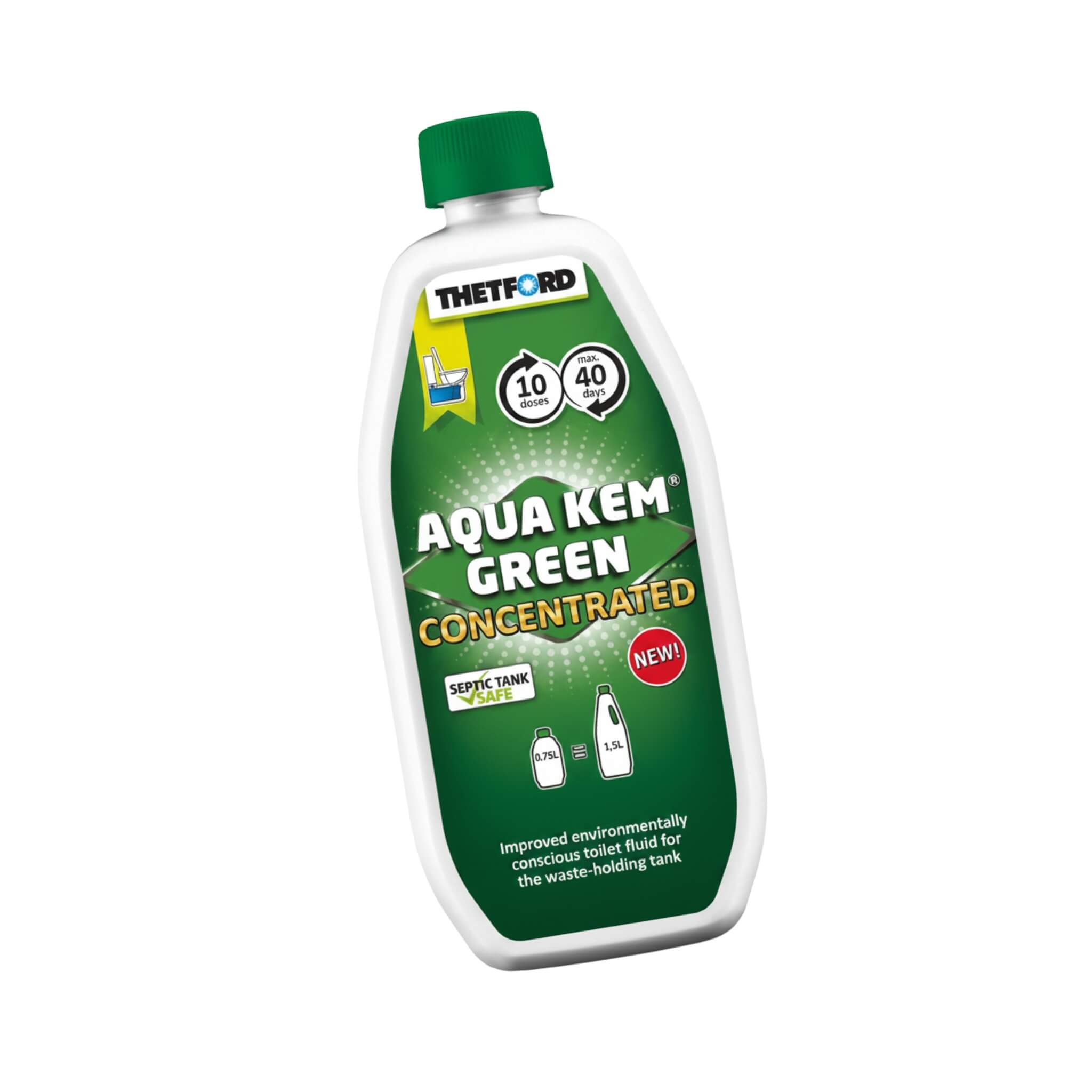 Aqua-Kem Vert Thetford 2 Additif sanitaire concentré THETFORD Aqua-Kem vert 0,75L