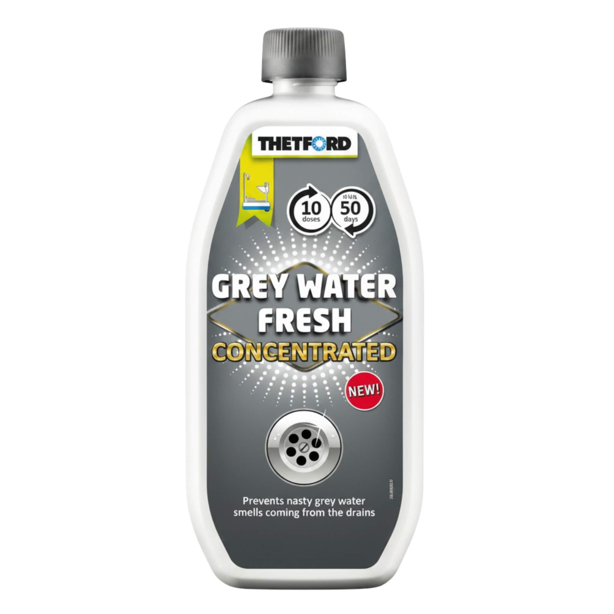 Grey Water Fresh Concentré Thetford 1 Grey Water Fresh Thetford pour nettoyage et fraîcheur des eaux grises