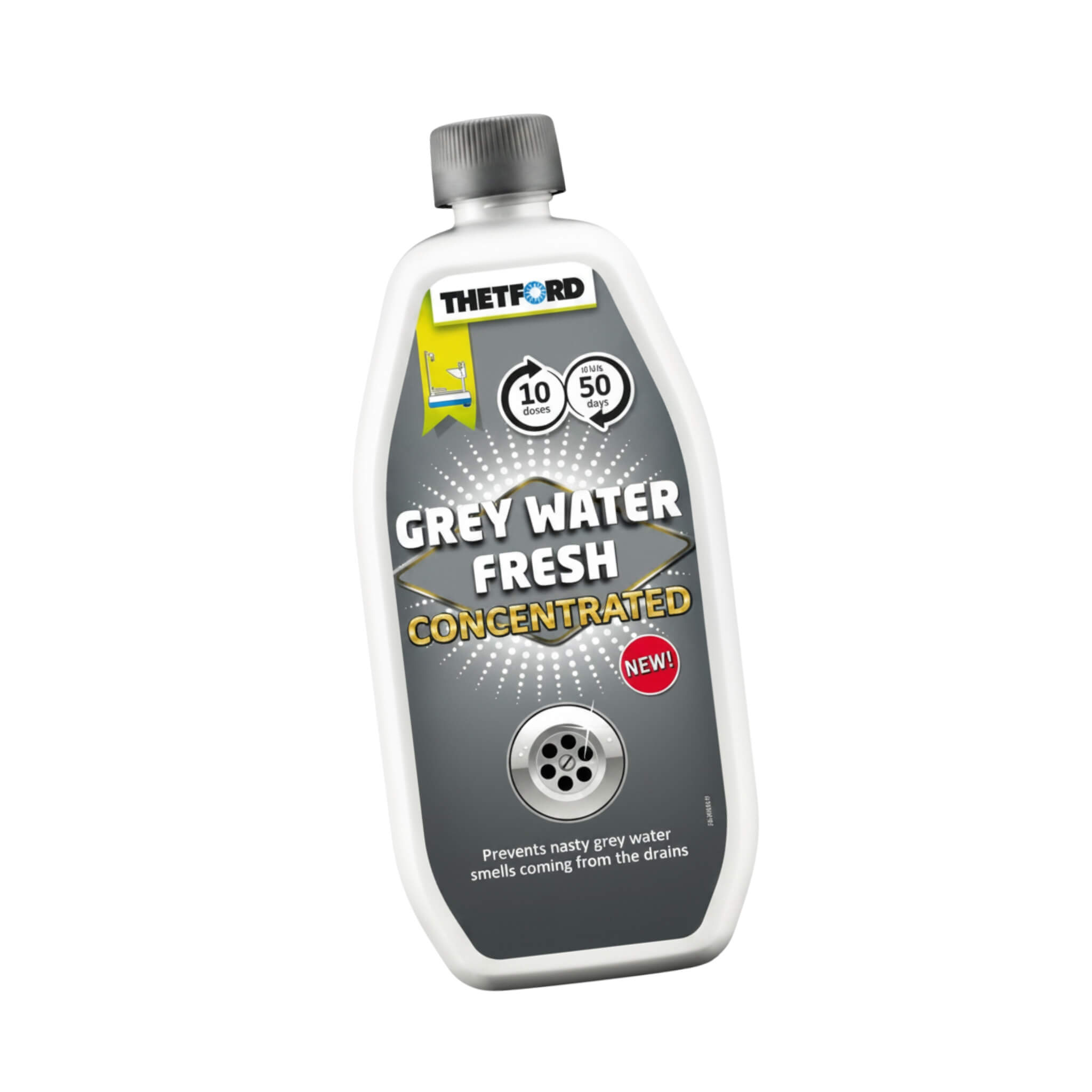 Grey Water Fresh Concentré Thetford 2 Grey Water Fresh concentré Thetford - 800 ml pour réservoir eaux grises