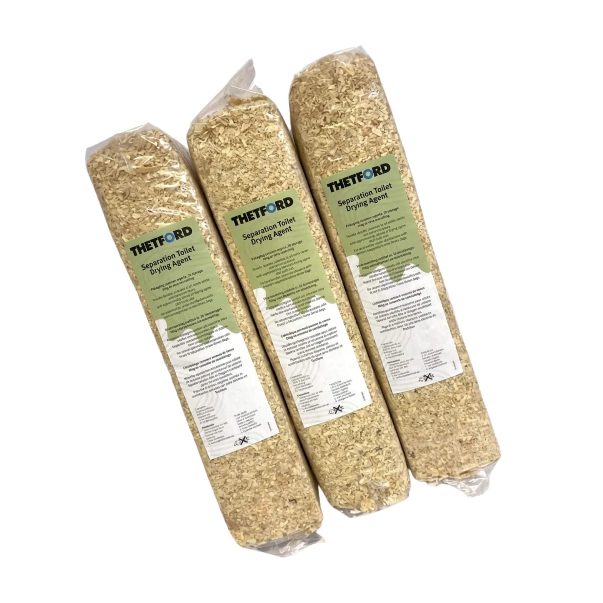 Copeaux de Bois Thetford pour Toilettes Sèches - Lot de 3 Sachets 2 Sciure de bois Thetford lot de 3 pour toilettes sèches de van aménagé