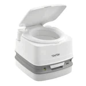 WC chimique portable Thetford Porta Potti 345 avec réservoir 12L et pompe à piston manuelle