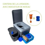 TRELINO WC Sèches à Séparation Evo S Anthracite 4,5L