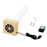 système de ventilation électrique pour toilettes sèches TROBOLO