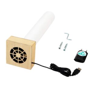 système de ventilation électrique pour toilettes sèches TROBOLO