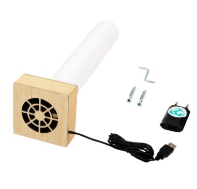 système de ventilation électrique pour toilettes sèches TROBOLO