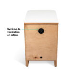 Toilettes séparatrices mobiles TROBOLO SilvaBlœm avec système de ventilation