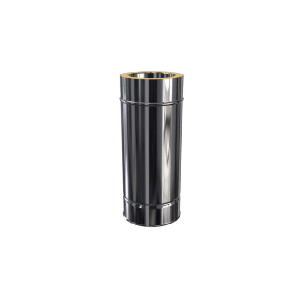 Conduit cheminée tuyau double paroi pour poele à bois titoo