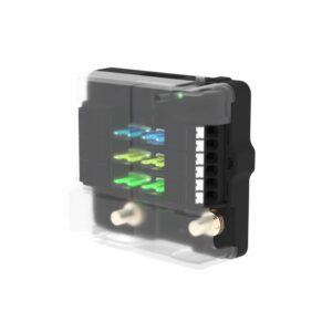 Coffret fusibles Uniteck UniFuseBox 6 voies 140A pour installation électrique 12V