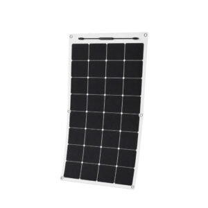 Panneau solaire souple Uniteck Unisun Slim 110 W Back-Contact avec revêtement ETFE pour toit de van aménagé