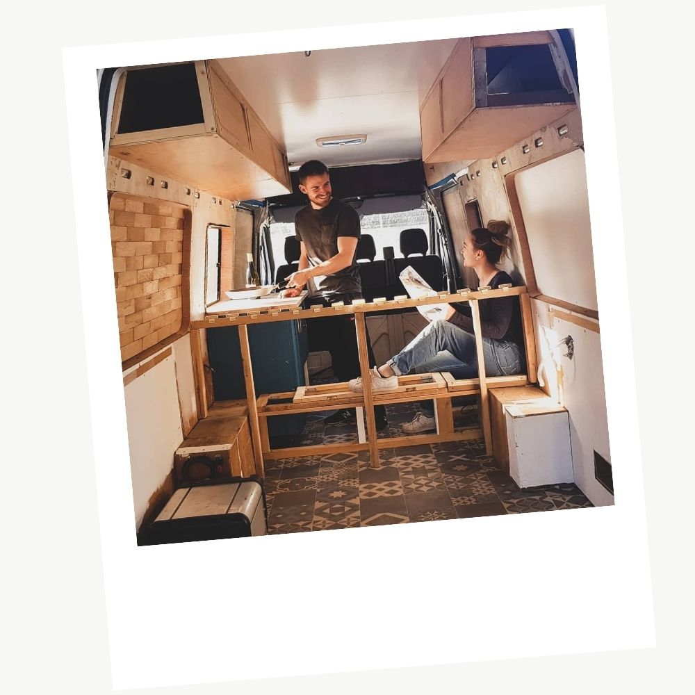 Comment créer sa structure d'aménagement à partir de tasseaux en van aménagé ? 1 utilisations tasseaux amenagement van