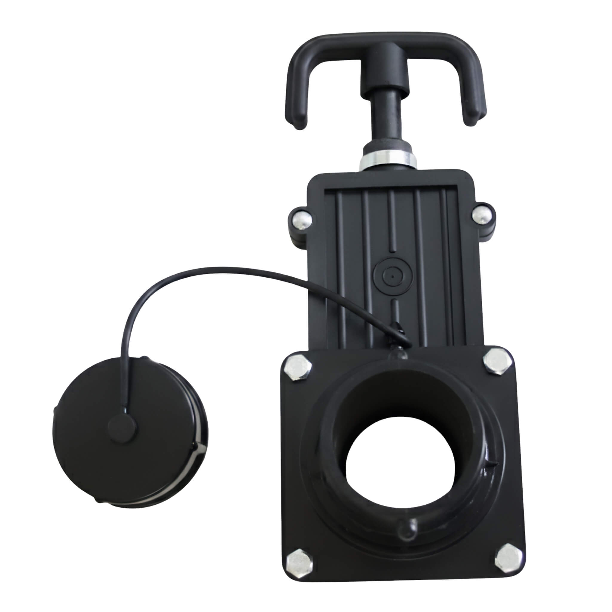 Vanne de Vidange à Guillotine FAP Ø40 mm Tirette 2 Robinet de vidange diamètre 40 avec ouverture manuelle pour installation eau