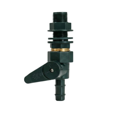Vanne d’évacuation droite diamètre 20 pour réservoir ou installation