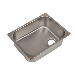 Évier incliné VanStream Carbest en acier inoxydable 325x245 mm profondeur variable de 117 à 107 mm