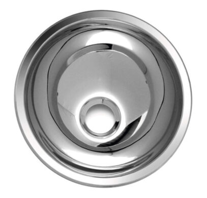 Vasque ronde Carbest en acier inoxydable diamètre 260 mm