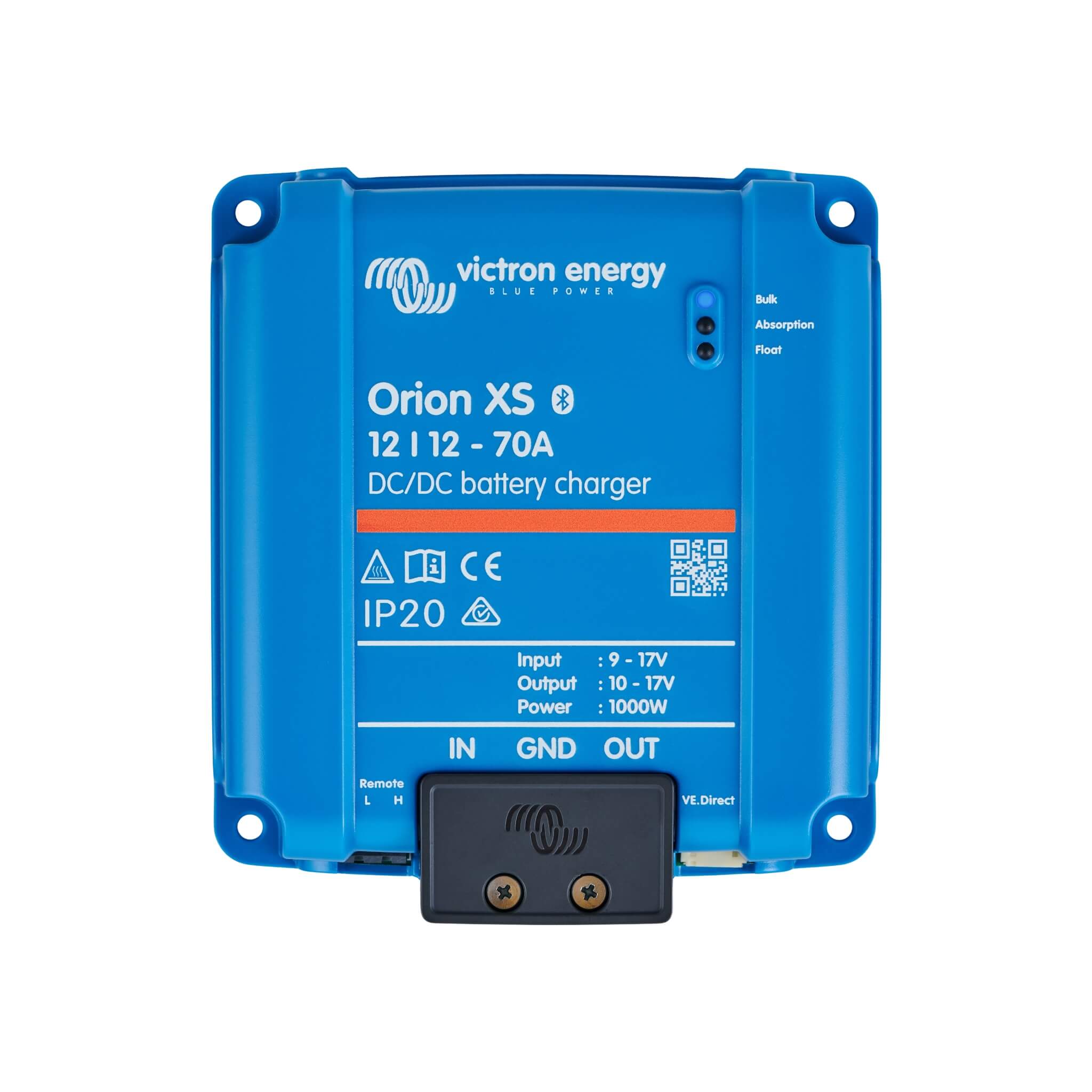 Chargeur Orion XS Smart 12/12 70A non isolé Victron Energy 1 Chargeur DC-DC Orion XS 70A pour van et fourgon
