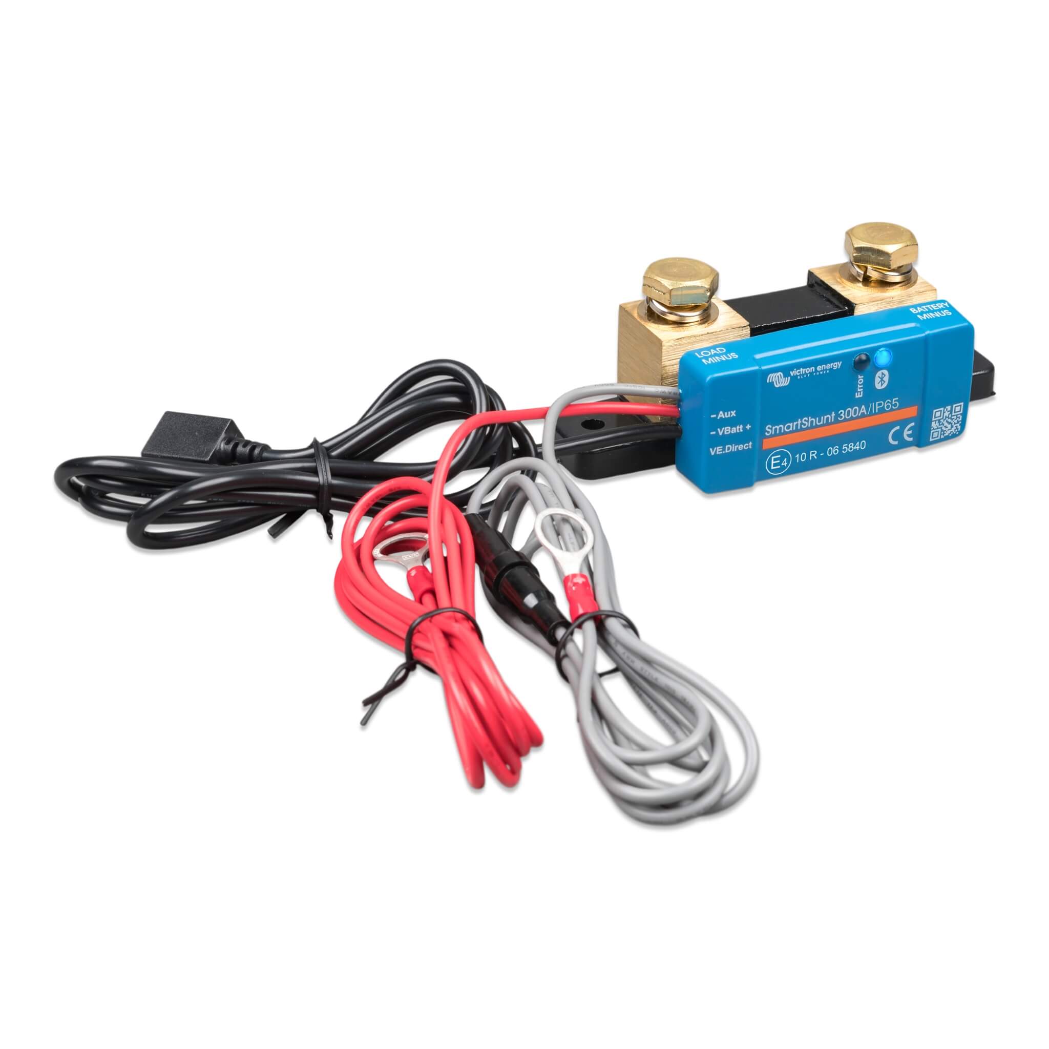SmartShunt 300A 50mV IP65 Victron 5 SmartShunt 300A IP65 Victron pour monitoring précis de batteries