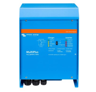 Appareil Victron combinant chargeur et convertisseur 12V 3000VA