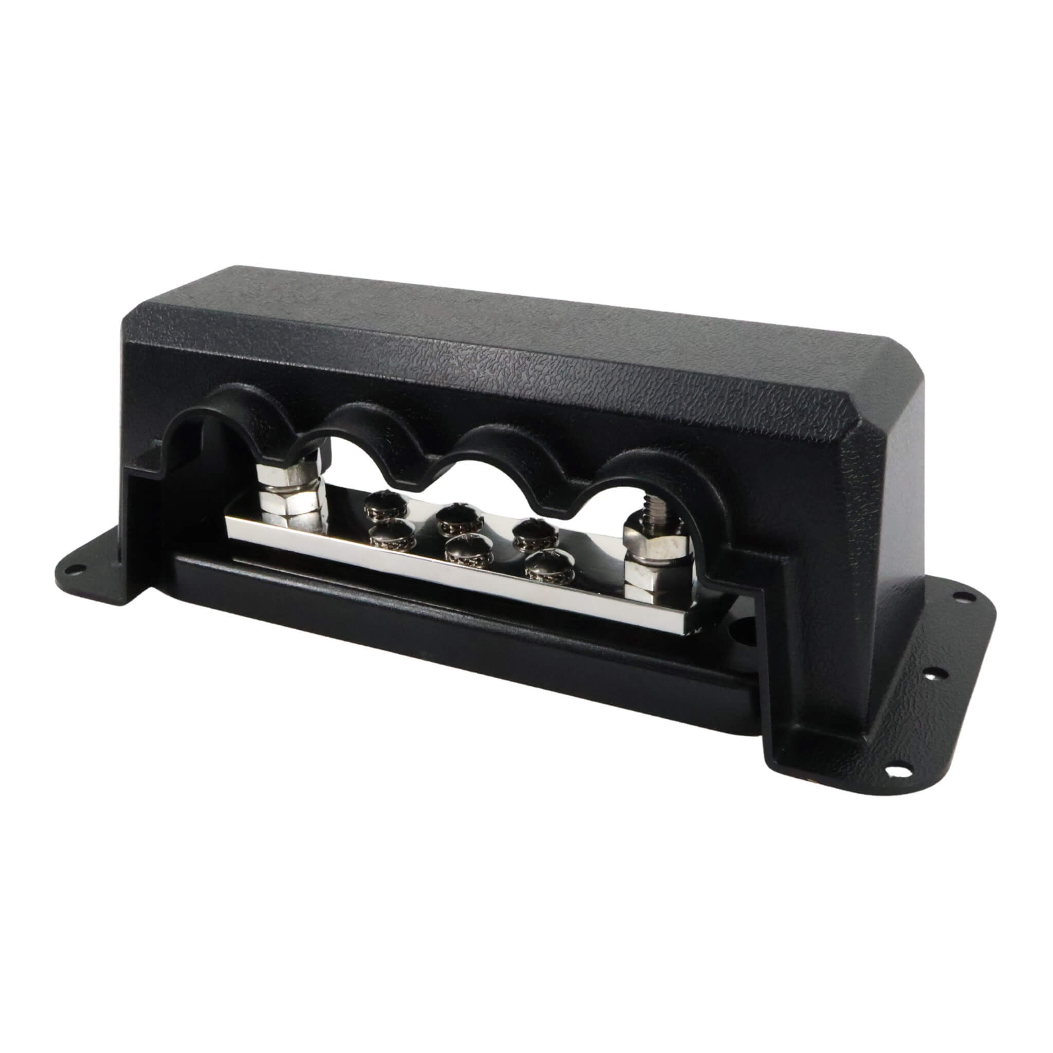 Busbar 250A 2P avec 6 vis + couvercle Victron 3 Barrette de connexion 250A Victron 2 pôles + 6 vis avec protection