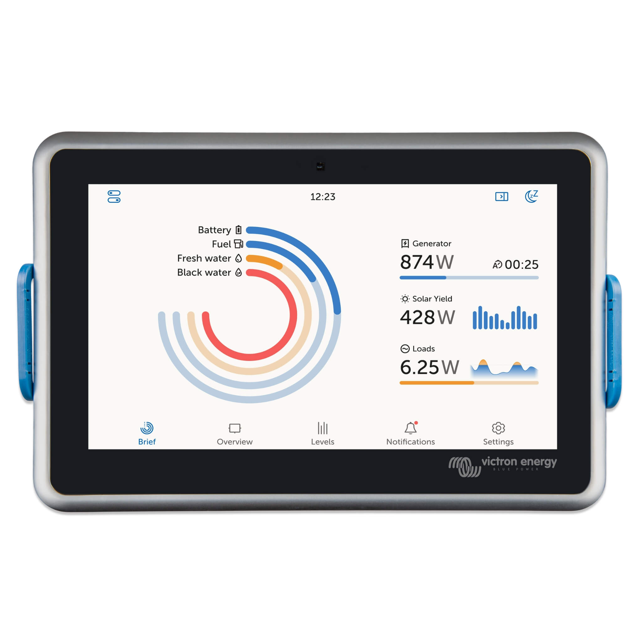 Ekrano GX Victron 1 Centrale Victron Ekrano GX pour supervision système énergie