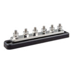 Bloc de connexion Victron 250A 6 pôles avec capot isolant pour installation énergétique