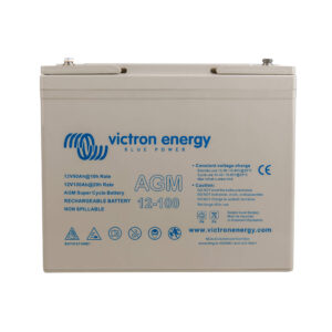 Batterie Victron AGM Super Cycle 100Ah pour utilisation longue durée