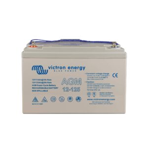 Batterie Victron AGM Super Cycle 125Ah pour utilisation longue durée
