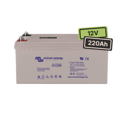 Batterie Victron Gel 220Ah pour utilisation longue durée