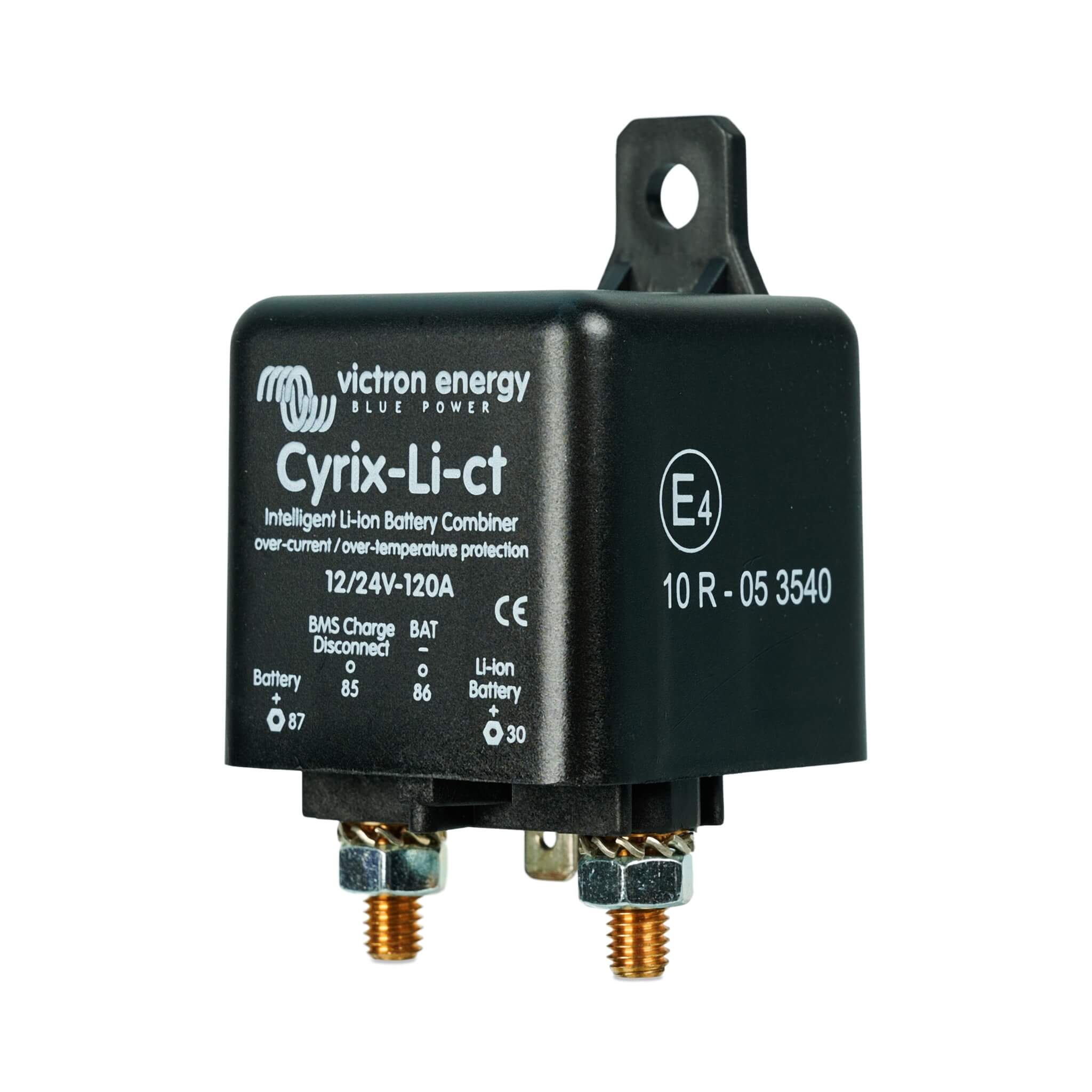 Coupleur Séparateur Cyrix-Li-ct 120A Victron 2 Coupleur intelligent Cyrix-Li-ct 120A pour van aménagé