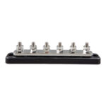 Barrette électrique 250A Victron 6 pôles + couvercle
