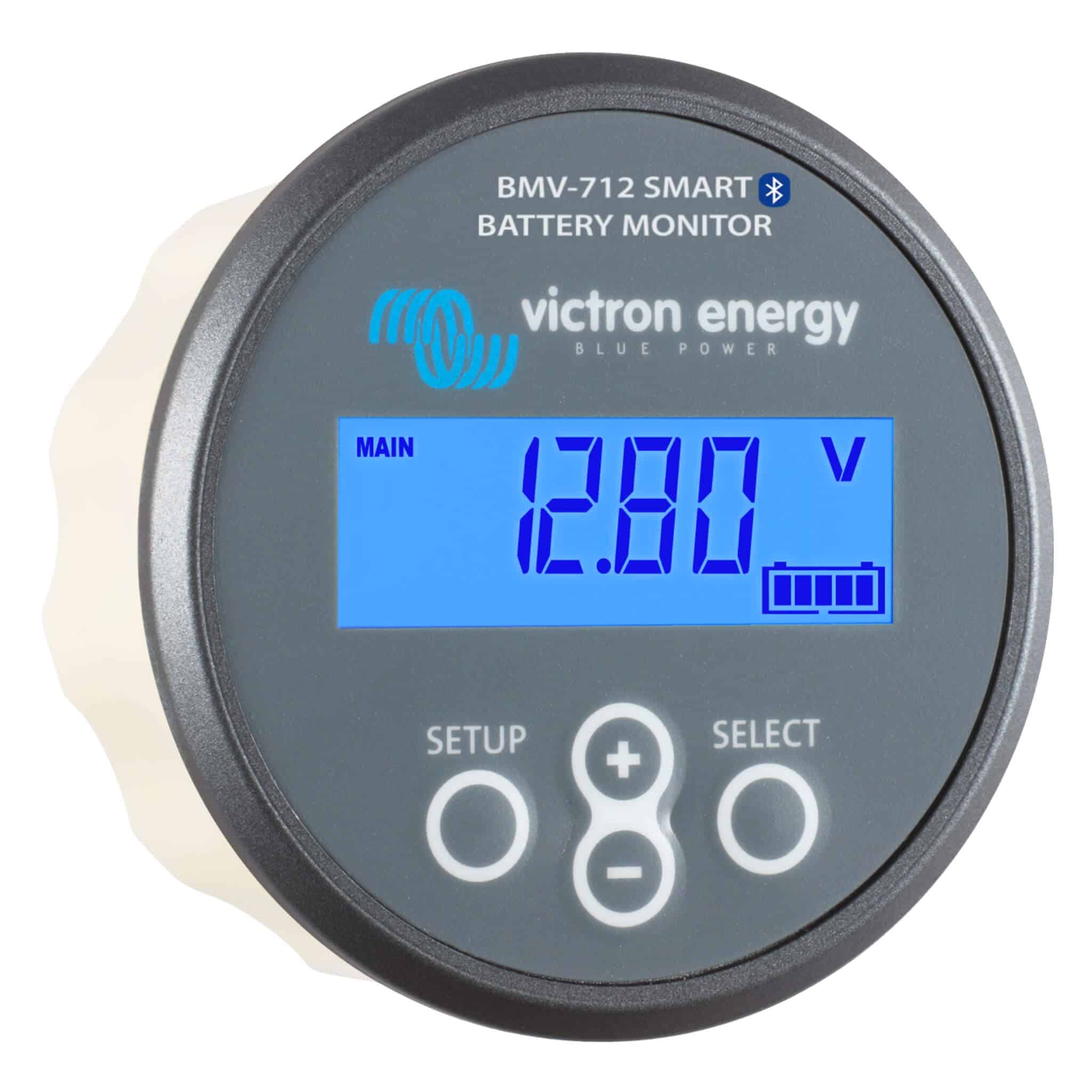 Contrôleur de Batterie BMV-712 BLACK Smart Victron 2 BMV-712 Black Smart Victron pour gestion énergétique mobile