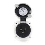 Prise P17 Victron Energy polyamide 16A étanche IP56 pour van aménagé