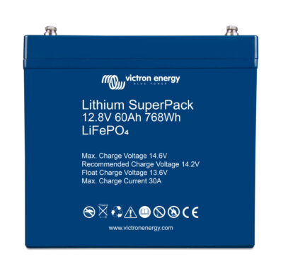 Batterie Lithium-fer-phosphate SuperPack 60Ah Victron Energy