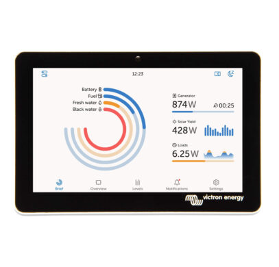 Écran de contrôle GX Touch 50 Victron Energy pour fourgon aménagé